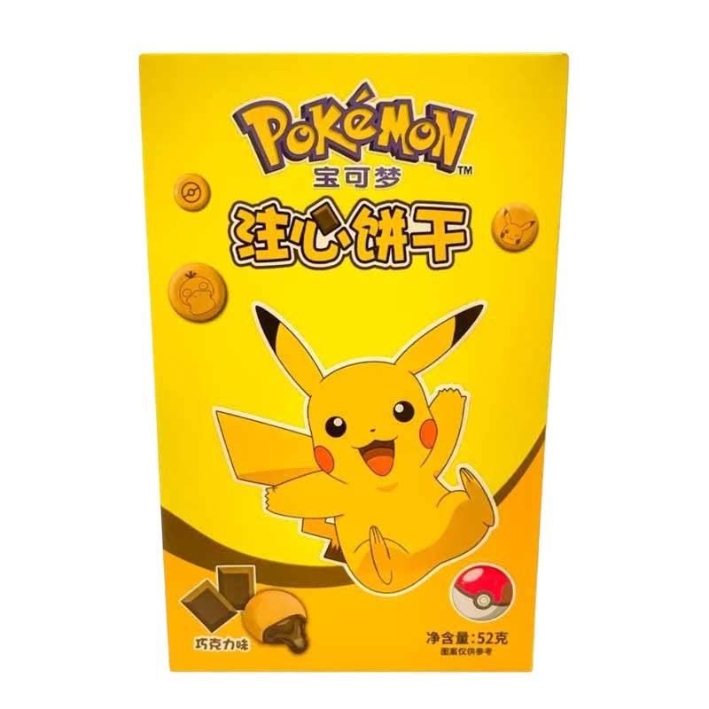 Pokemon Biscuit Chocolate Cookies 52g