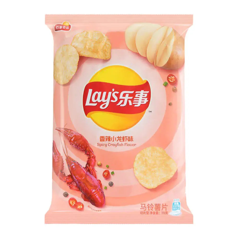 Lay's Spicy Crayfish 70g (China)