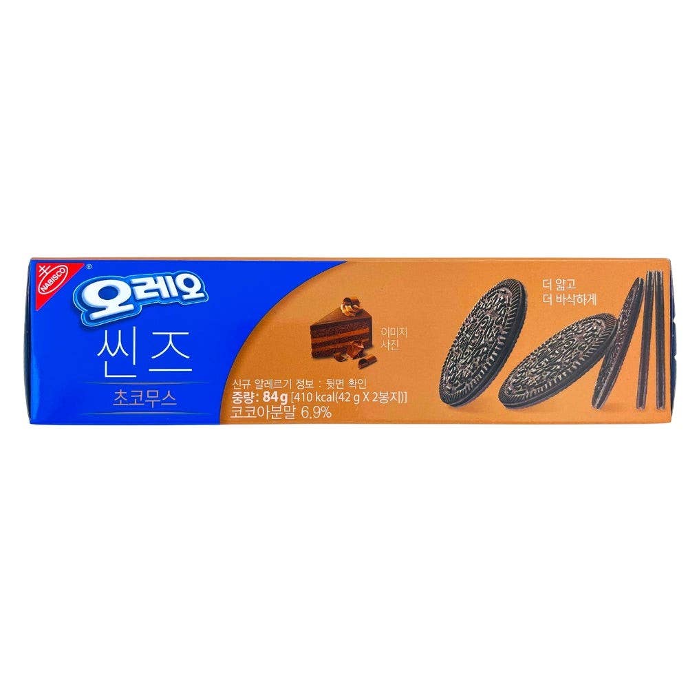 Oreo Thins Cookie Chocolate Mousse Creme