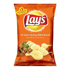 Lays Brazil BBQ Pork Rib Flavored From Vietnam