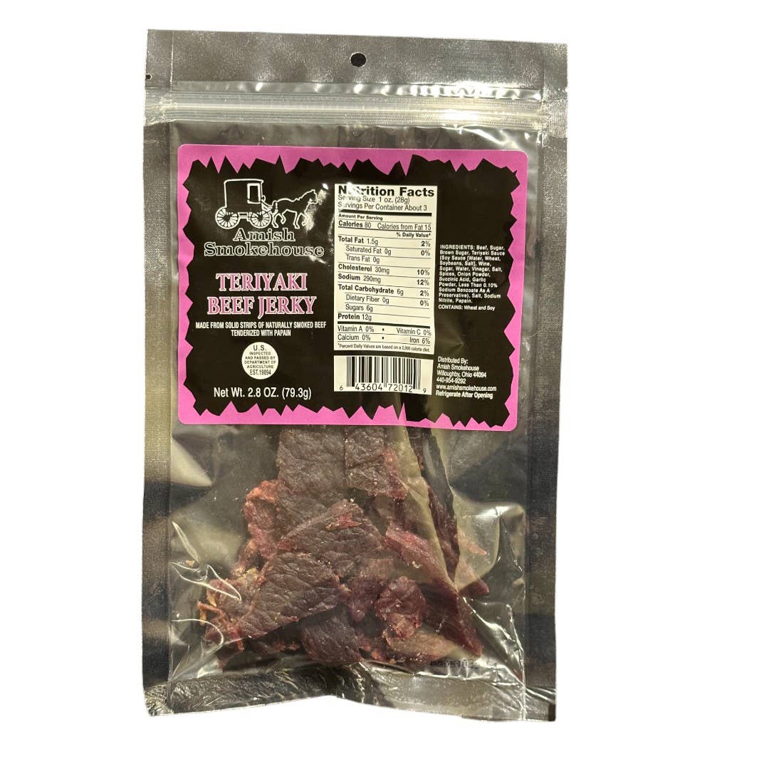 Teriyaki Beef Jerky 2.8oz Bag