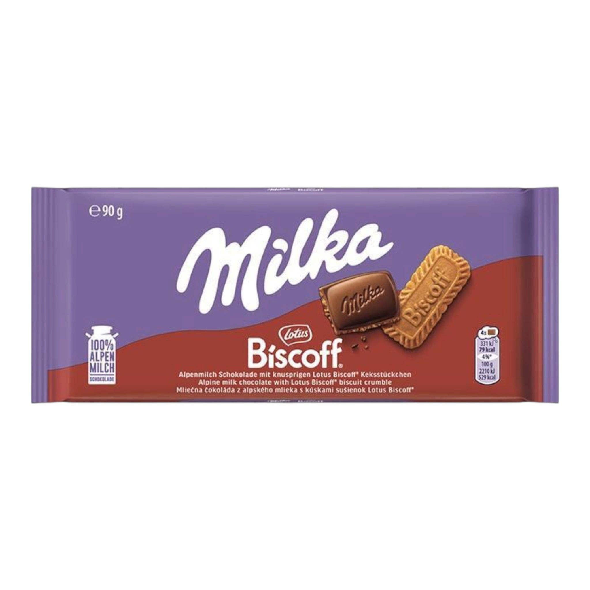 Milka Lotus Biscoff (90g) (Germany)