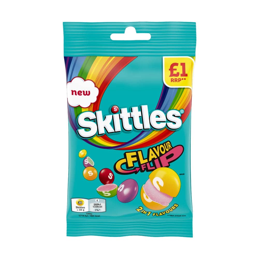 Skittles Flavor Flip (109g) (UK)