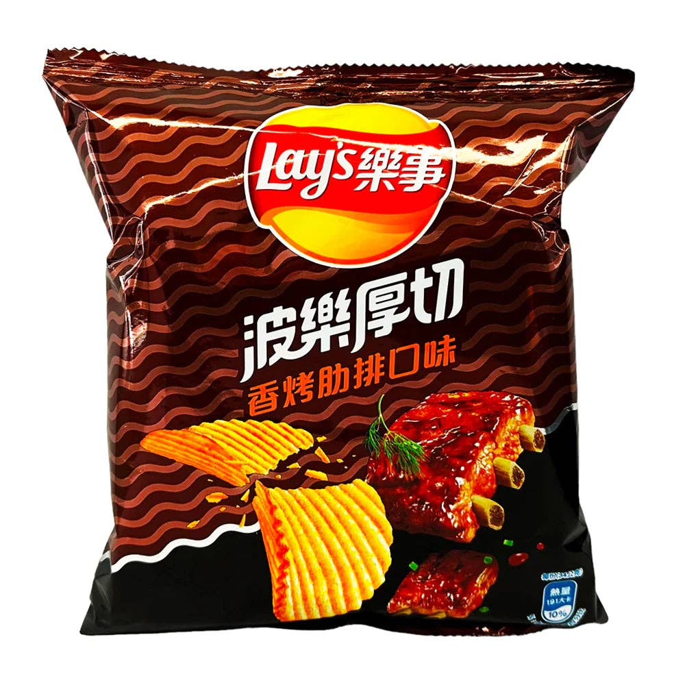 Lay's Roasted Ribs Flavor Chips 34g (Taiwan)